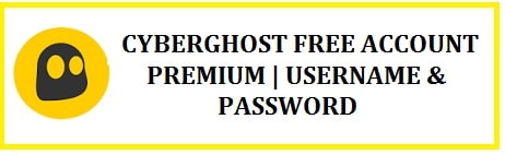 cyberghost premium account free