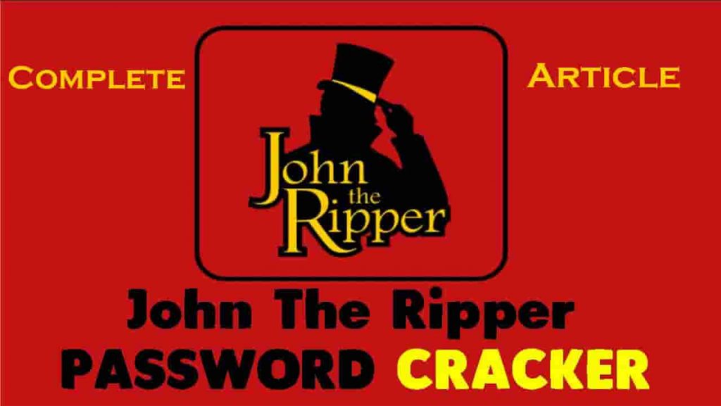 john the ripper password cracker