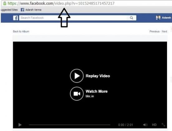 download facebook video private