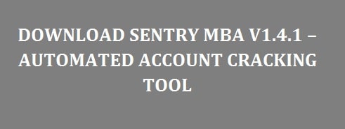 how to use sentry mba config
