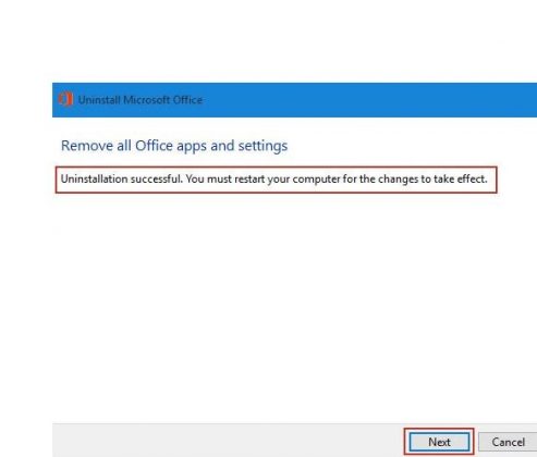 windows 10 how to remove office 365