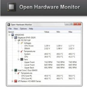 my cpu temp monitor windows 10