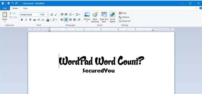 word counter microsoft word