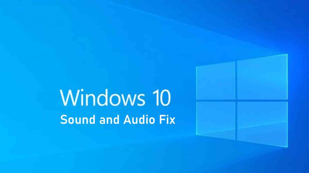 no sound in tefview on windows 10