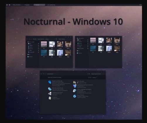 how to install windows 10 black edition custom theme